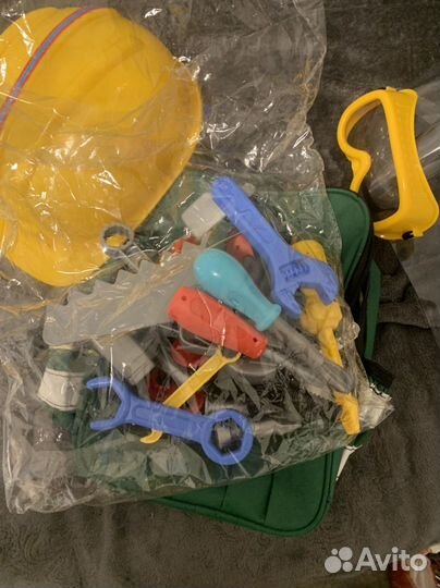Строительный рюкзак игрушка