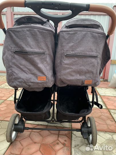 Коляска для двойни прогулочная (погодки)