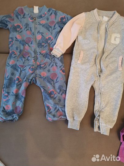 Вещи пакетом для девочки 86 92