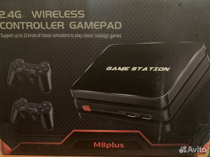 Game station M8 plus 10000 игр Три 32, 128, 512 гб