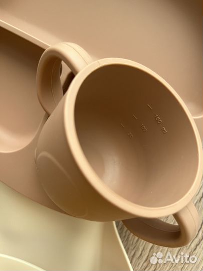 Детская силиконовая посуда