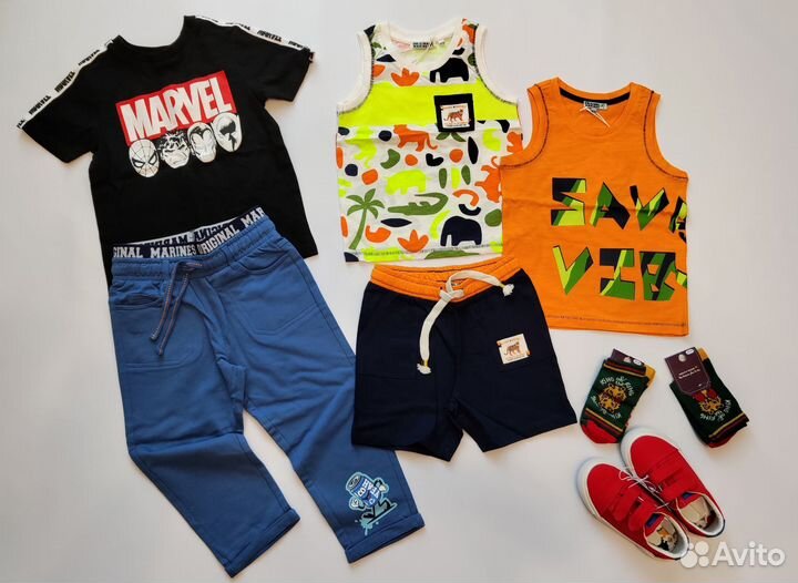 Одежда для мальчика 2 3 года 92 98 новая hm zara