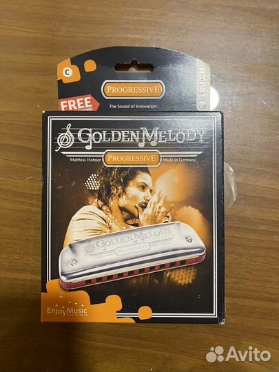 Коробка от губной гармошки Hohner, без гармошки