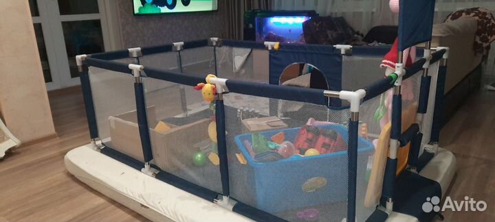 Большой детский манеж