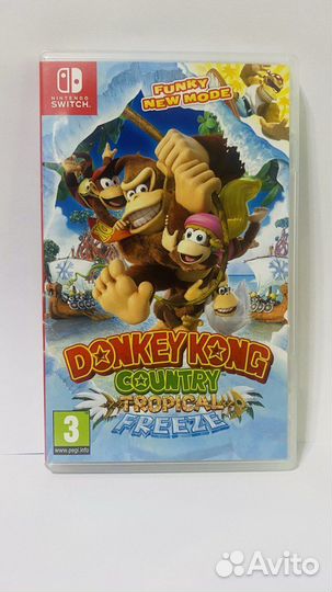 Donkey kong country tropical freeze для Nintendo