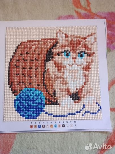 Картина в технике алмазная мозаика