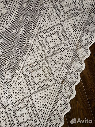 Скатерть кружево в реставрацию хлопок СССР