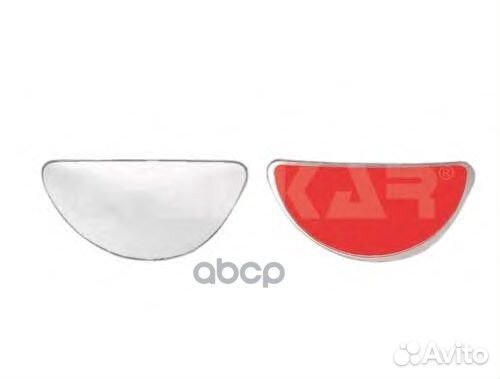 Стекло зеркала лев, нижн ford: transit - 00-06