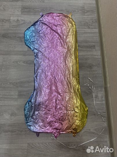 Надувная цифра 1