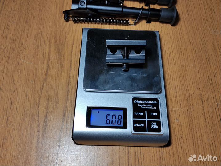 Сошки (под тип Harris, Caldwell), металл 6-9 дюйм