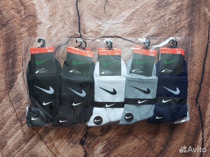 Носки Nike Jordan Adidas Reebok