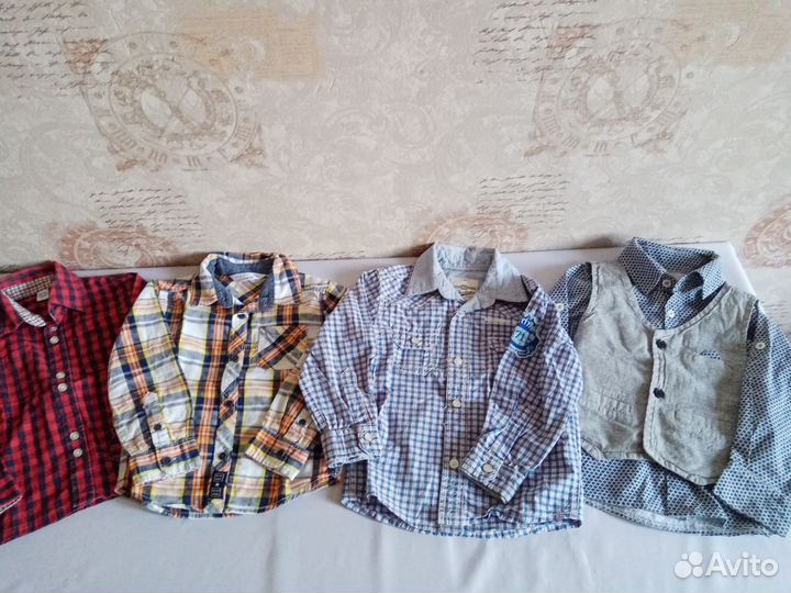 Рубашки 92 размер