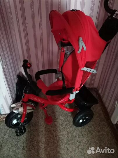 Детский трехколесный велосипед бу