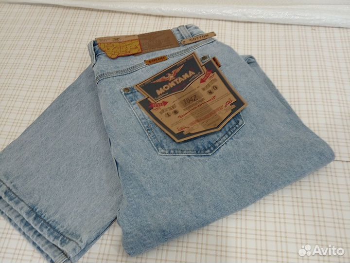 Джинсы Монтана W36 L34 cotton