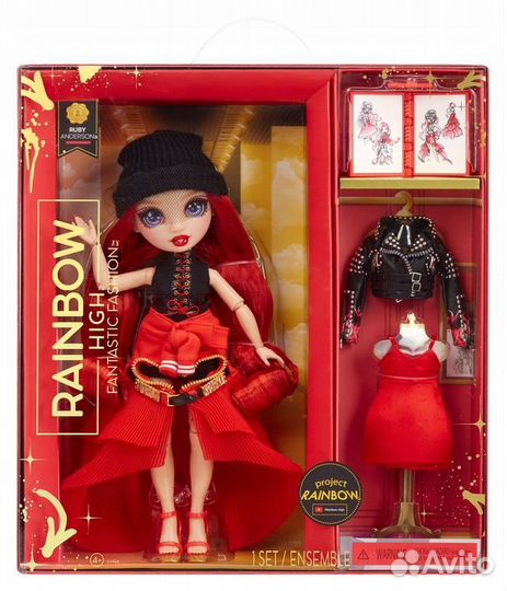 Rainbow High fantastic fashion Ruby Anderson