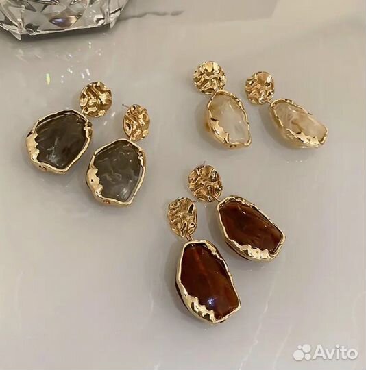 Серьги новые