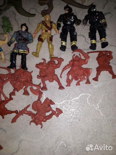 Игрушки Солдаты Динозавры Машины