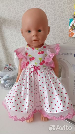 Одежда для куклы беби борн (бон) 43 см