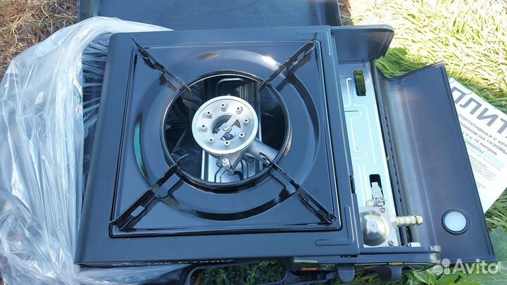 Туристическая газовая горелка/плита в кейсе(новая)