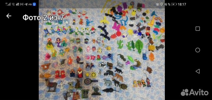 Игрушки из киндеров