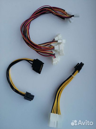 Переходники питания 6-pin для видеокарт
