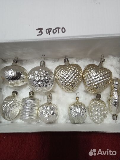 Новогодние игрушки СССР