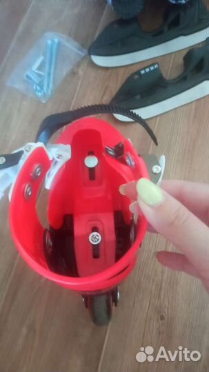 Роликовые коньки детские раздвижные 27-30