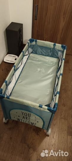 Детская кроватка манеж складная