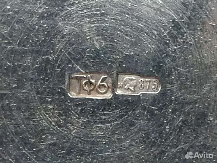 Стопка серебряная