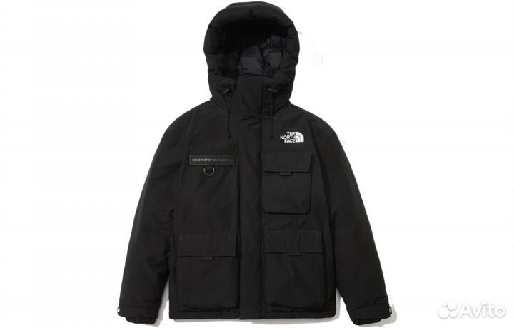 THE north face Down Jacket Unisex Black (3XL)(81)