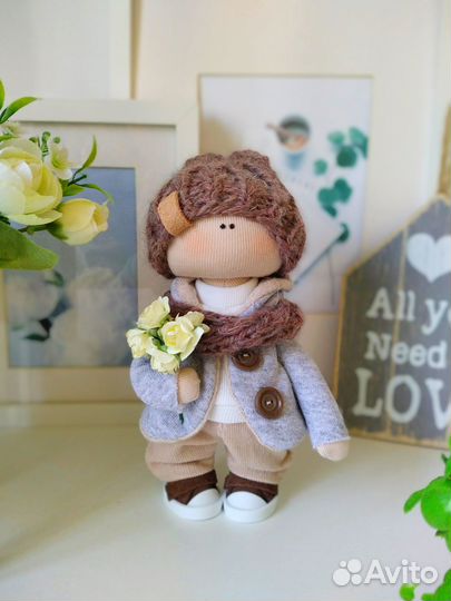Интерьерная кукла ручной работы