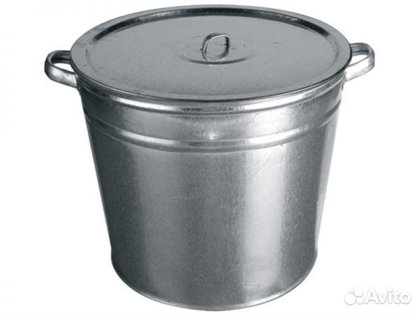 Ведро оцинкованное
