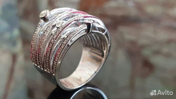 Кольцо с бриллиантами