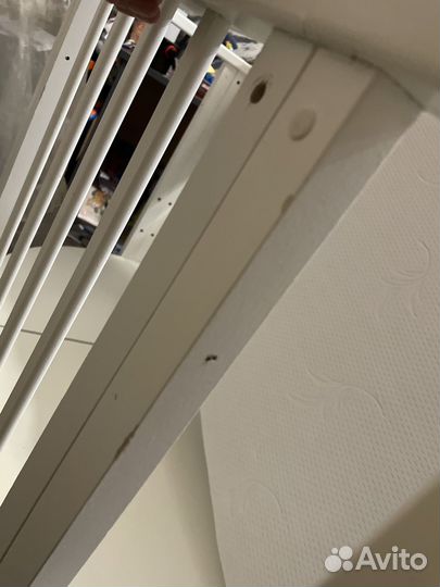 Кроватка круглая овальная 2в1