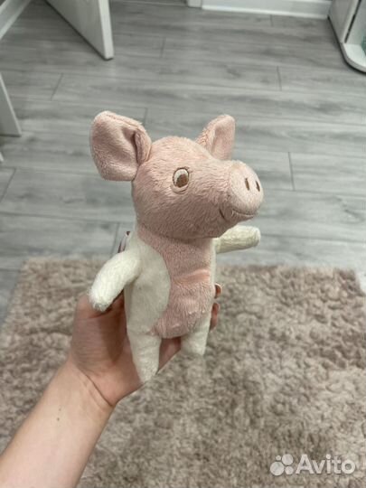 Игрушка свинка IKEA икея