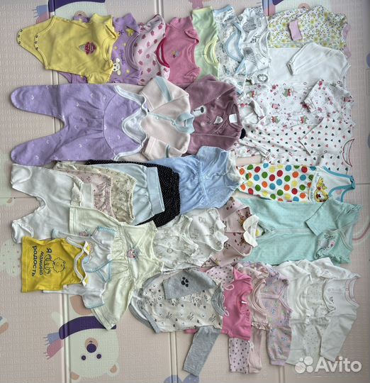 Пакет одежды на девочку 68