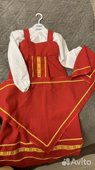 Костюм русский народный, царевны, Аленушки 122-140