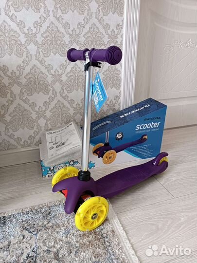 Новый детский самокат, на 1-5 лет