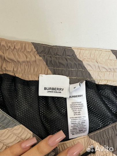 Шорты плавательные burberry