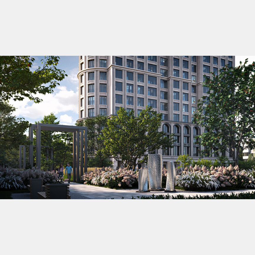 2-к. квартира, 56,7 м², 4/25 эт.