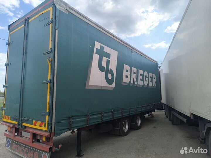 Прицеп тентованный Fruehauf Тентованный, 1999