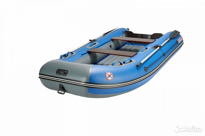 Комплект лодка mishimo lite 350 + мотор 9,9 Л.С