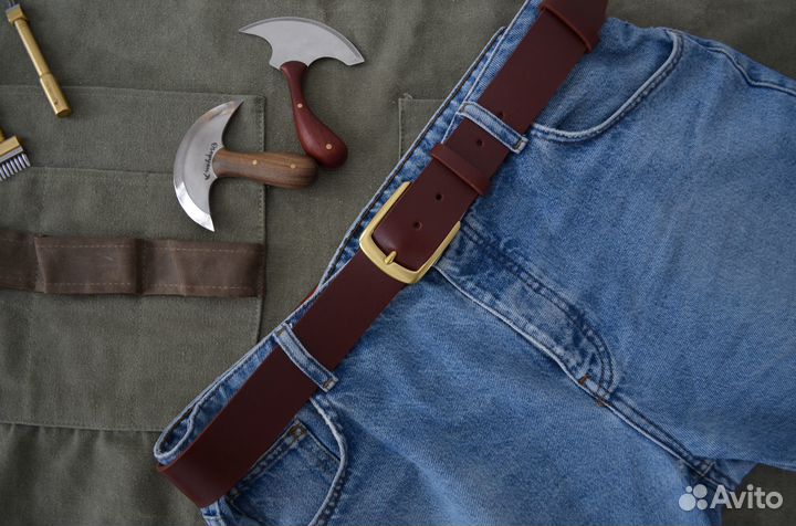 Ремень из натуральной кожи