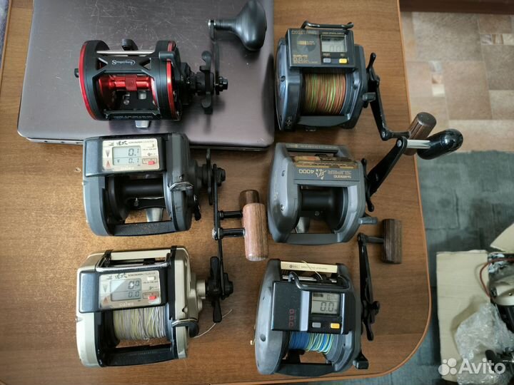 Мультипликаторные катушки Shimano, Daiwa