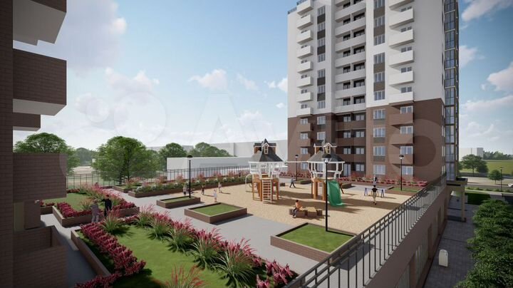 1-к. квартира, 37,1 м², 7/12 эт.