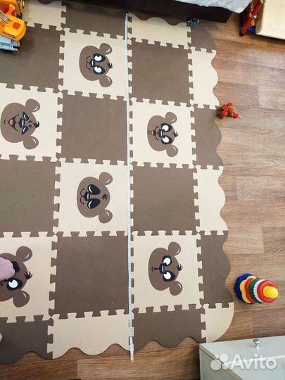 Детский Мягкий пол -пазл