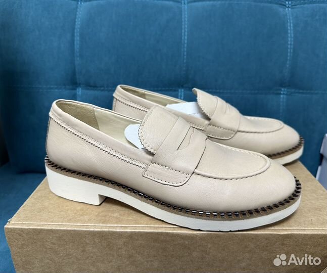 Лоферы Reversal 39 размер (Нат. кожа)