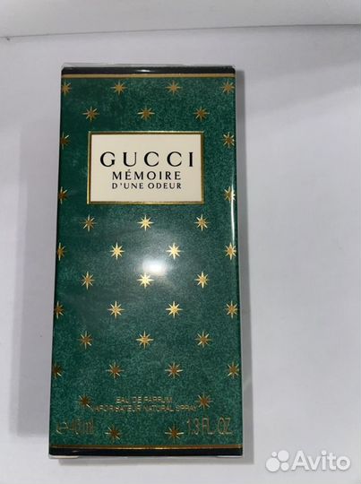 Духи gucci memoire d’une odeur