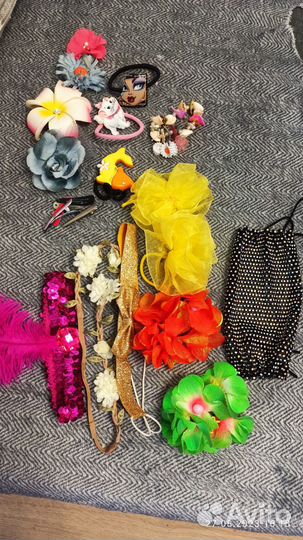 Заколка резинка повязка