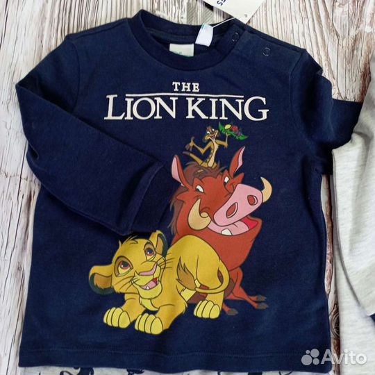 Пижама детская новая 6/9 мес